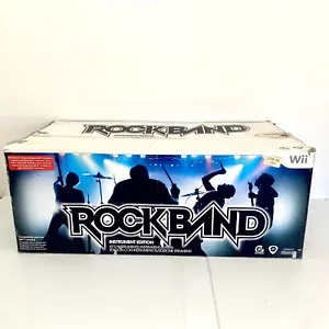 Nintendo Wii Rock Band: Instrument Edition Wired Drum Set ONLY + Box - Tested - Picture 1 of 4