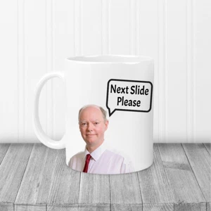 Professor Chris Witty Next Slide Please Novelty Mug Lockdown Virus Gift - Picture 1 of 2