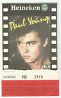 PAUL YOUNG CONCERT TICKET ANNI 80 MILANO (ITALY)