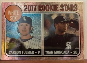 Yoan Moncada 2017 Topps Heritage CHrome RC Rookie #117 /568 M2 - Picture 1 of 1