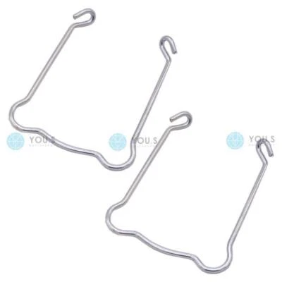 2 x YOU.S Genuine Locking Springs Charge Air Hose for Renault Fluence 1.5 dCi - Image 1 of 4