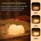 Cute Elephant Night Light with Timer, Soft Silicone Sleep Rechargeable L4Z1
