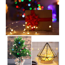 Waterproof 8 Mode LED Copper Wire String Lights Fairy Wreath Christmas Lights*xd