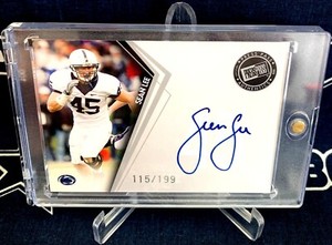 2010 Press Pass SILVER Dallas Cowboys SEAN LEE Autograph AUTO Rookie RC #D Penn