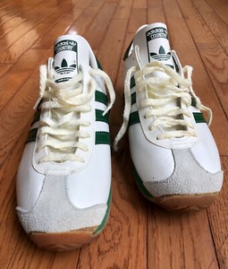 Vintage Adidas Country Sneakers Made in France Größe 8