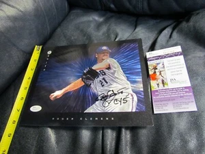 Roger Clemens Autographed Signed 8x10 Photo JSA Certified - Picture 1 of 5