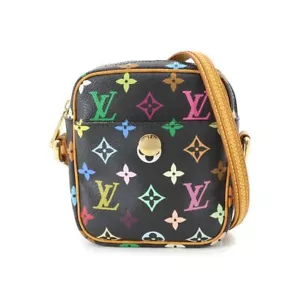 LOUIS VUITTON Monogram Multicolor Rift Mini Shoulder Bag Noir M40056 90273319 - Picture 1 of 10