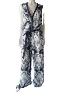 SPORTALM eleganter Overall weiß/blau Gr.40****NEU(913) - Bild 1 von 6