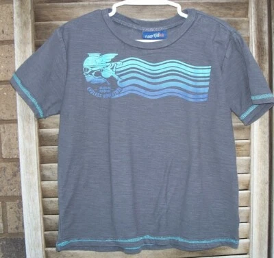 NAARTJIE KIDS бесконечное приключение серый s/s рубашка ~ мальчика размер 5 лет ~ M ~ 5Y ~ - Изображение 1 из 2