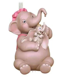 Dumbo - Mother & Child Hallmark Ornament - Porcelain - RARE - BRAND NEW!! - Bild 1 von 6
