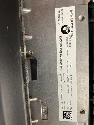 Equipo de audio receptor de radio tamaño 2 Din compatible con BMW X3 1294454 18-21 Foto 1 de 2