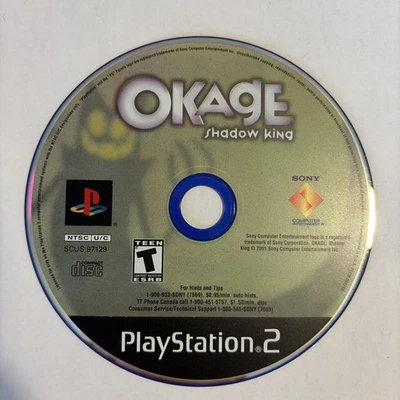 Disco OKAGE: Shadow King PlayStation 2 PS2 solo probado Foto 1 de 2