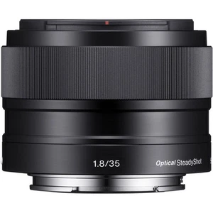 SONY E 35mm F/1.8 OSS Lens E Mount SEL35F18 APS‑C - Black - Picture 1 of 5