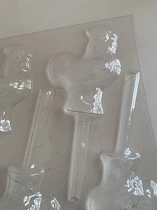 PLASTIC CHOCOLATE CANDY MOLD - Rooster Sucker Lollipop RSTR/5 - Picture 1 of 9