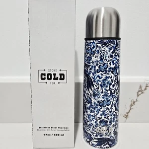 Stone Cold Fox Edelstahl blau Paisley Willow Thermoskanne 17 oz 500 ml - Bild 1 von 8
