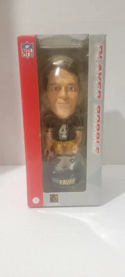 "Bobblehead de 8"" Brett Favre Green Bay Packers Forever Collectibles" Foto 1 de 4