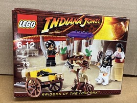 Lego 7195 - Indiana Jones - Raiders Of Lost Ark - Ambush in Cairo - New Sealed