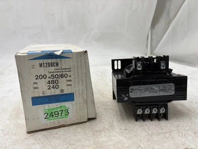 Transformador de control Hammond MT200CM 200VA 480V primario 240V secundario 50/60Hz Foto 1 de 4