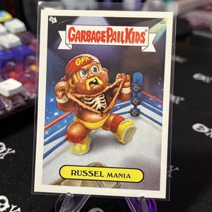 Hulk Hogan 2007 Garbage Pail Kids Stickers Series 6 Russell Mania 16b W/ Mag L2 - Picture 1 of 2