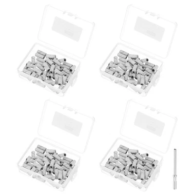 Banda de lijado de grano 180 200 un. para taladro de uñas con mandril de 3,1 mm / 1/8", blanco Foto 1 de 4