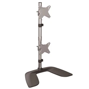 Startech.Com Vertical Dual Monitor Stand - Ergonomic Desktop Stacked Two Monitor - Afbeelding 1 van 1