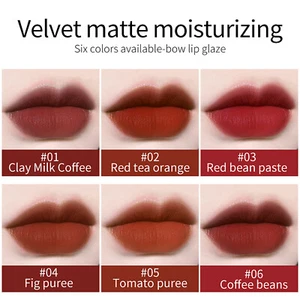 Ladies Beauty Lip Makeup Sexy Hydrating Long Lasting Matte Lip Gloss Lipstick - Picture 1 of 15