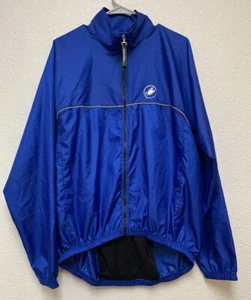 Castelli Cycling Windbreaker Jacket Sz XL Blue Really Good Condition - Picture 1 of 8