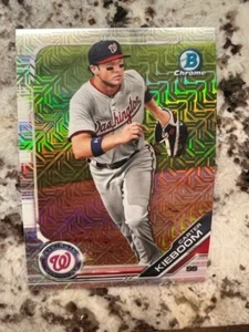 Tarjeta Bowman Mega Chrome Prospect 2019 Nationals Carter Kieboom #BCP-98 - Imagen 1 de 1