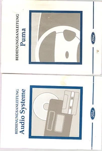 deutsche Betriebsanleitung FORD Puma Handbuch / Ausgab 6 / 1998 - 4 de 2 Hefte - Bild 1 von 1