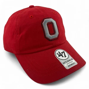 '47 Brand The Ohio State University Buckeyes Clean Up Adjustable Dad Hat Women's - Picture 1 of 7