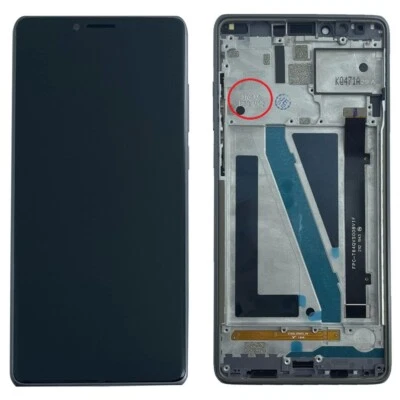 Coolpad Legacy 2019 CP3705AS Display LCD Touch Screen Digitizer + Frame Assembly