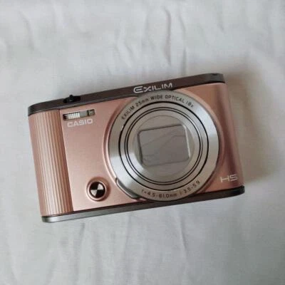 CASIO Digital Camera EXILIM EX-ZR1700 GD Gold 25mm Wide Optical 18x Zoom Lens - Image 1 of 4