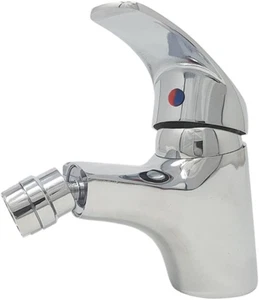 Rubinetto Miscelatore Basic Bagno Bidet Argento - Foto 1 di 5