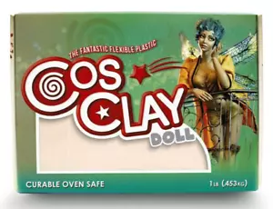 Cosclay Doll- Warm Beige - Soft - Flexible Polymer Clay (6lb Case) - Foto 1 di 2