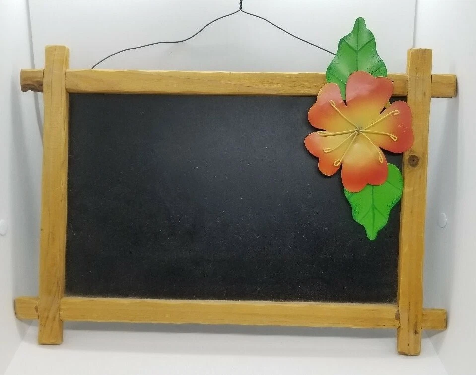  Wooden Hanging Chalkboard Signs,Memo Message Sign. - Image 1 of 1