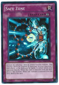 Yugioh! Safe Zone EXVC-EN078 Super Rare Unlimited LP - Picture 1 of 2