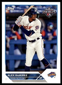 2023 Topps Pro Debut Base #PD-182 Alex Ramirez