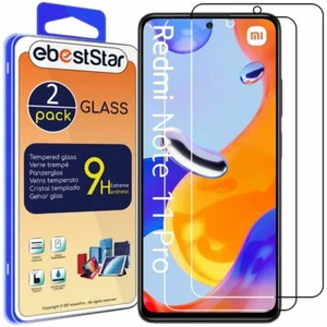 Packx2 Verre trempé Xiaomi Redmi Note 11 Pro 5G Film Protection Ecran anti casse - Photo 1 sur 4