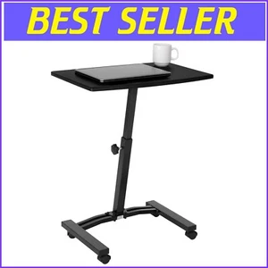 Versatile Mobile Laptop Computer Stand - Height Adjustable & Lightweight Design - Picture 1 of 11