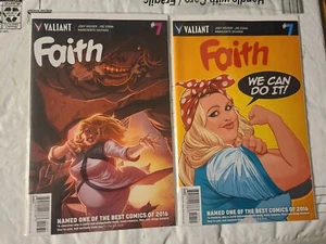 FAITH #7 7 Lot von 2 Büchern (2016, Valiant) 1. laufende Serie;  - Bild 1 von 1