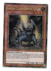Reactan, Gobernante Dragón de Guijarros - (RA03-EN254 - 1er - Cuarto de Siglo Raro) Casi Nuevo - Imagen 1 de 1