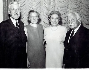 1979 Original Photo Arthur Fielder Senator Saltonstall at Sheraton Boston Hotel - Picture 1 of 2