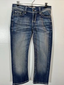 Buckle BKE Denim Damen Harper Capri Jeans Gr. 28 Top schneller Versand - Bild 1 von 13