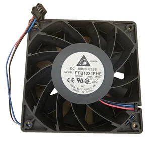 DELTA FFB1224EHE PE00/5Z51 120x120x38mm DC 24V 1.5A 3-Lines Inverter Cooling Fan - Picture 1 of 5
