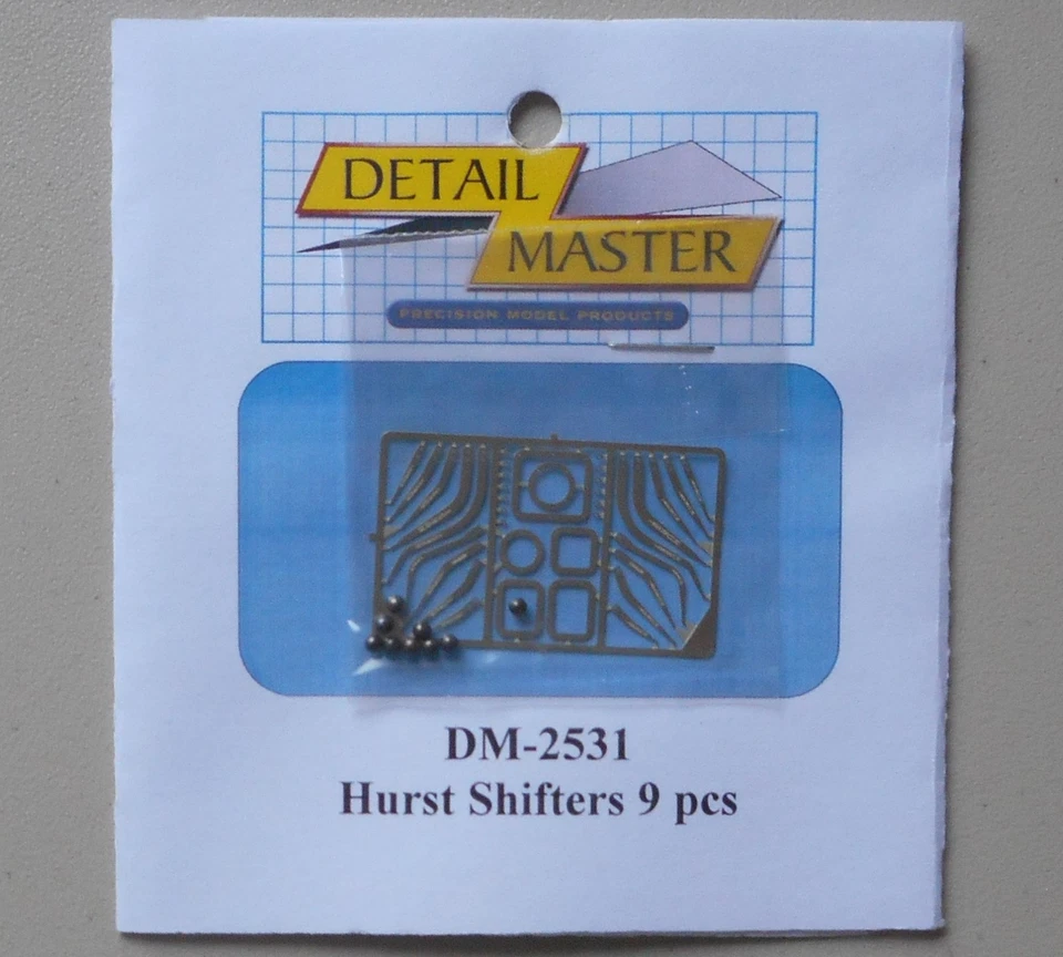 HURST SHIFTERS 9 PIEZAS 1:24 1:25 DETALLE MASTER CAR MODELO ACCESORIO 2531 Foto 1 de 1