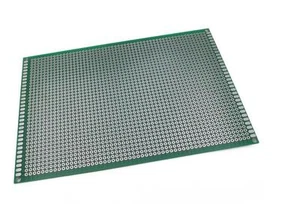 Universal board 10*15CM 2.54mm hole pitch PCB double side test experiment board - Picture 1 of 1