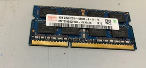 HYNIX 4GB 2RX8 PC3 10600S 9-11-F3 HMT351S6CFR8C-H9 N0 AA - Foto 1 di 1