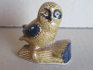 Eule Figur Große Eule auf Sockel H: 70 mm - Bild 1 von 7