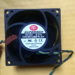CHC8012BB-N-AH 8038 80mm x 38mm Cooler Cooling Fan DC 12V 0.37A 8038 fan - Picture 1 of 1