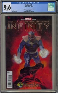 Infinity 1 CGC 9.6 Dragon's Lair Variant Avengers Thanos 1st FULL Black Order - Picture 1 of 6